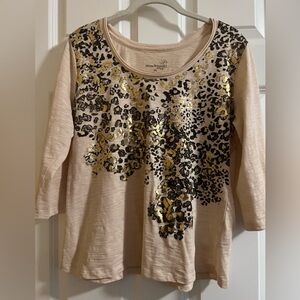 EUC Allyson Whitmore lightweight top. Size PL